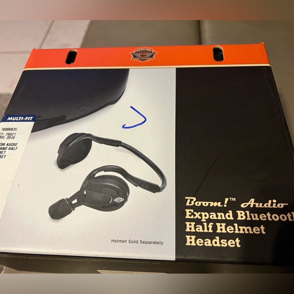 Harley Davidson Half helmet come